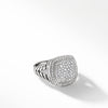 David Yurman Albion 11MM Ring with Pave Diamonds, Split Shank