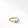 Novella Ring in Pink Tourmaline with Diamonds