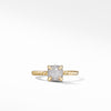 David Yurman Chatelaine Ring in 18K Yellow Gold with Full Pave Diamonds