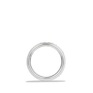 David Yurman Men's Cable Insert Classic Ring with 18K Gold