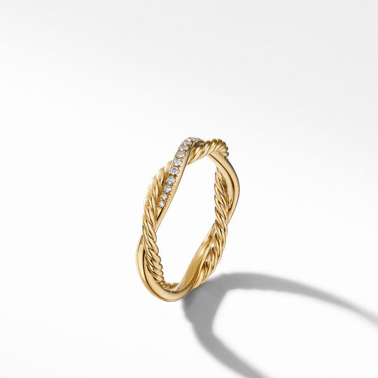 Petite Infinity 18k Gold Diamond Ring – NAGI