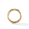David Yurman Cable Edge Band Ring in Recycled 18K Yellow Gold