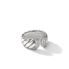 David Yurman Sculpted Cable Ring with Diamonds