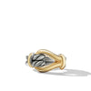 Thoroughbred Loop Ring with 18K Yellow Gold 13MM