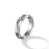 David Yurman Cable Edge Band Ring in Recycled Sterling Silver