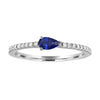 My Story 14k White Gold "The Layla" Sapphire Ring