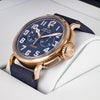 Pre-Owned Zenith Pilot Type 20 Blue Dial 45mm Bronze Watch 29.2430.4069/57.C808
