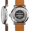 Shinola The Runwell White Dial Brown Leather 47mm Men's Watch S0110000010