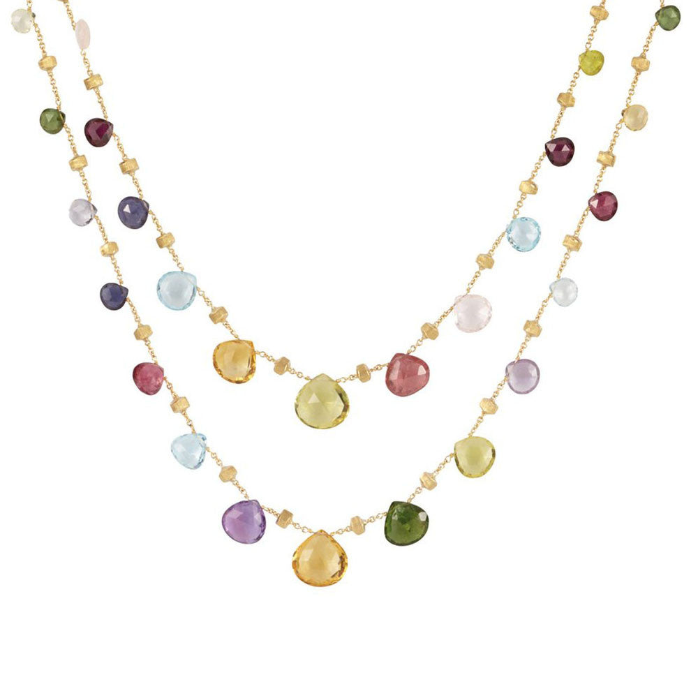 Small Semi Precious Gemstone Multi Colored Stone Necklace – JENNY and JUDE