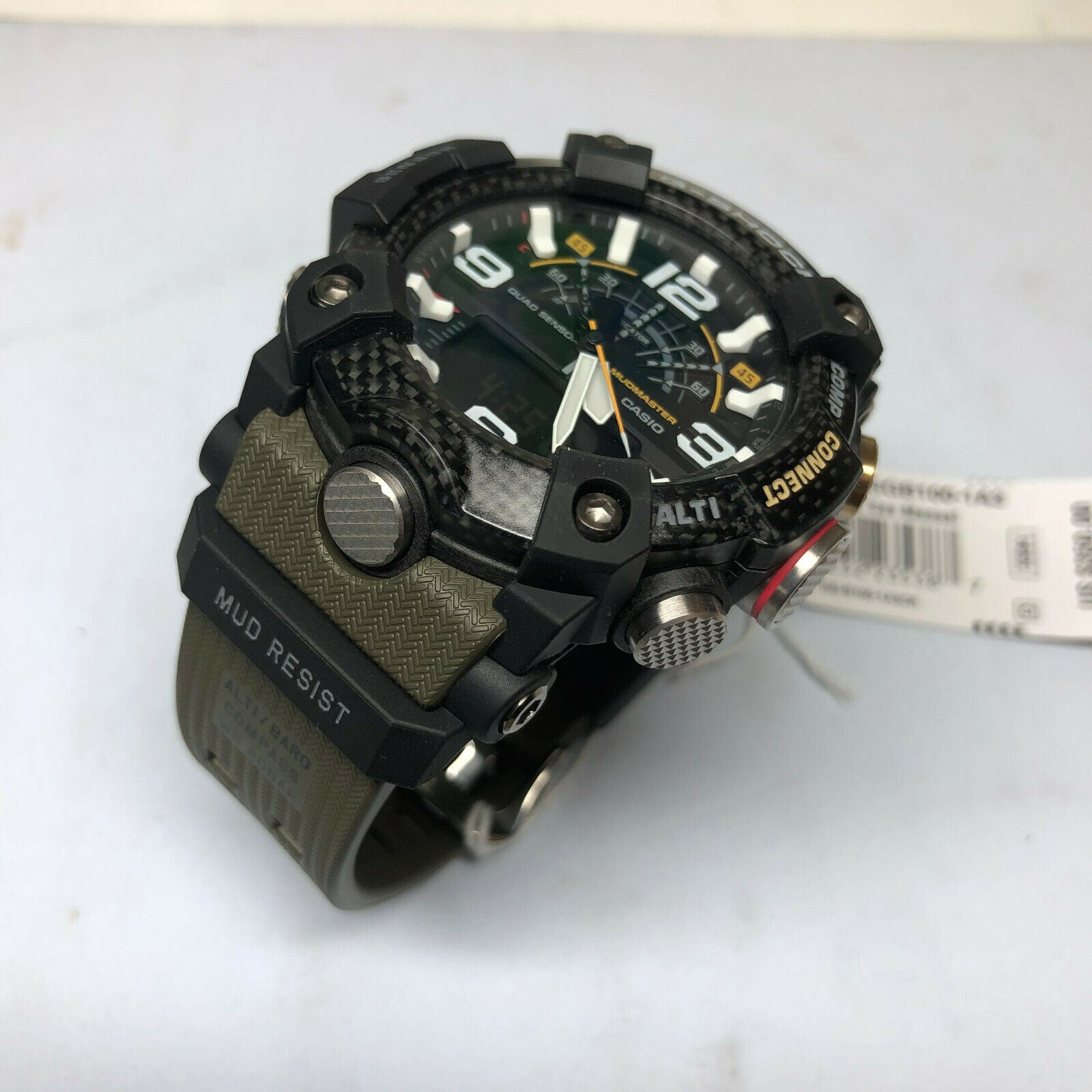 CASIO G-Shock GG-B100-1A3 Green Mudmaster Carbon Core Watch
