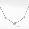 David Yurman Starburst Station Chain Diamond Necklace