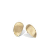 Marco Bicego Lunaria Collection 18K Yellow Gold Stud Earrings OB1343 Y