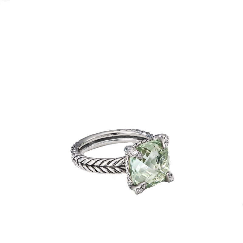 David Yurman Chatelaine Ring 11MM with Diamond Prongs – NAGI