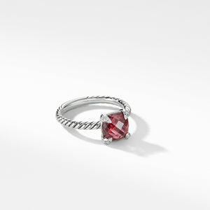 David Yurman Chatelaine 8MM Ring with Diamond Prongs