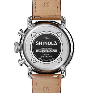 Shinola 48MM Runwell Sport Chrono Cream Dial Watch S0120183149