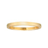 14K Gold 2MM Low Dome Wedding Band ZV8-2