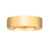 14K Gold 7MM Men Low Dome Wedding Band ZV8-7
